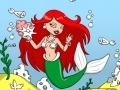 Permainan Mermaid Aquarium Coloring Game